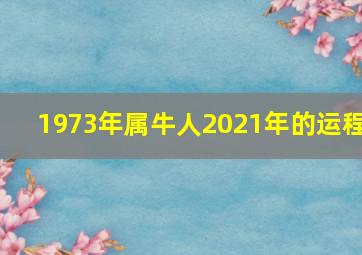 1973年属牛人2021年的运程