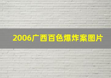 2006广西百色爆炸案图片