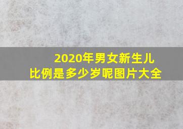 2020年男女新生儿比例是多少岁呢图片大全