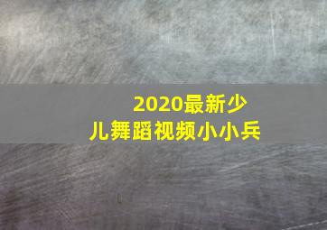 2020最新少儿舞蹈视频小小兵