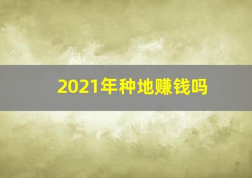 2021年种地赚钱吗