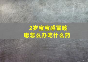 2岁宝宝感冒咳嗽怎么办吃什么药