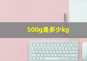 500g是多少kg