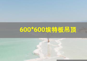 600*600埃特板吊顶