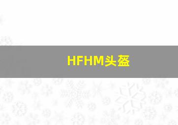 HFHM头盔