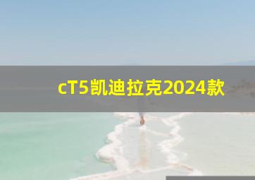 cT5凯迪拉克2024款