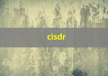 cisdr