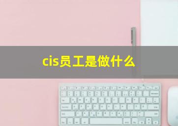 cis员工是做什么