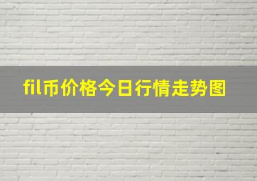 fil币价格今日行情走势图