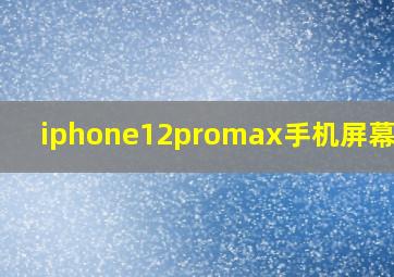 iphone12promax手机屏幕很暗