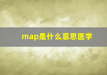 map是什么意思医学