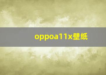 oppoa11x壁纸