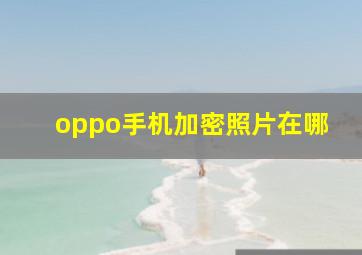 oppo手机加密照片在哪