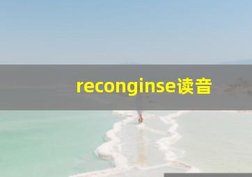 reconginse读音