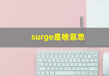 surge是啥意思