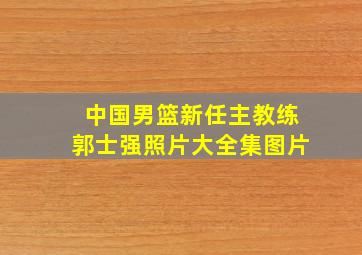 中国男篮新任主教练郭士强照片大全集图片