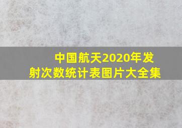 中国航天2020年发射次数统计表图片大全集