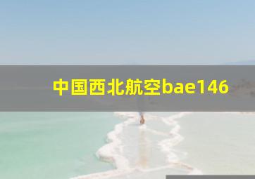 中国西北航空bae146