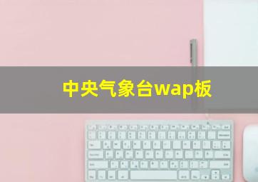 中央气象台wap板