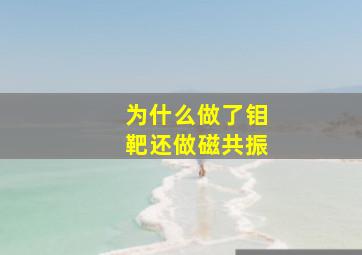 为什么做了钼靶还做磁共振