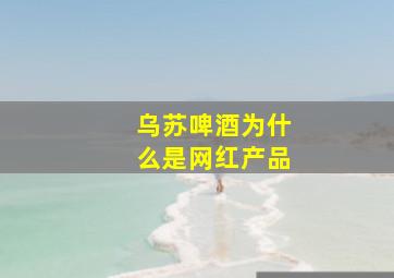 乌苏啤酒为什么是网红产品