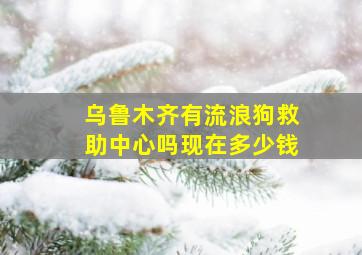 乌鲁木齐有流浪狗救助中心吗现在多少钱