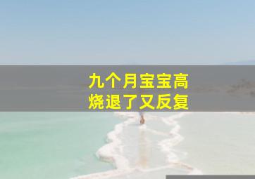 九个月宝宝高烧退了又反复