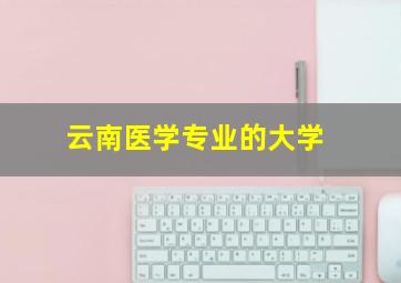 云南医学专业的大学