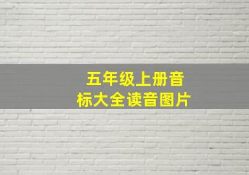 五年级上册音标大全读音图片