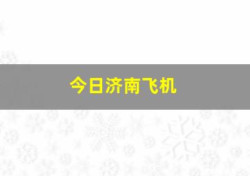 今日济南飞机