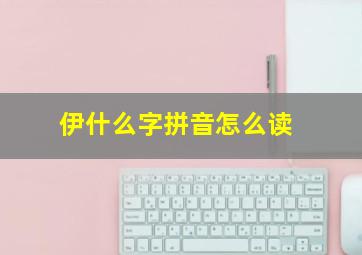 伊什么字拼音怎么读