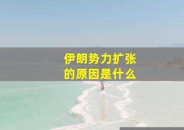 伊朗势力扩张的原因是什么