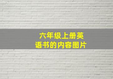 六年级上册英语书的内容图片