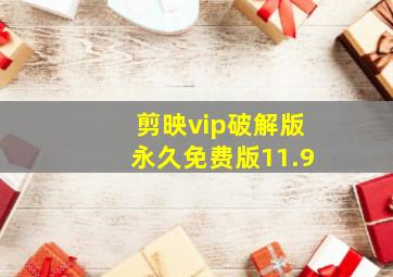 剪映vip破解版永久免费版11.9