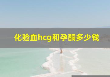 化验血hcg和孕酮多少钱