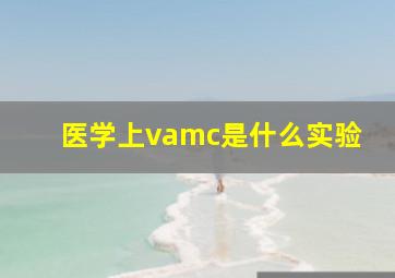 医学上vamc是什么实验