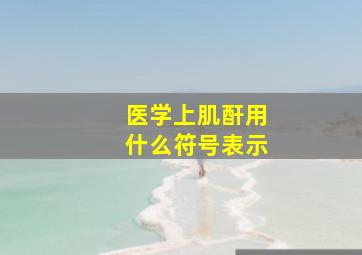 医学上肌酐用什么符号表示