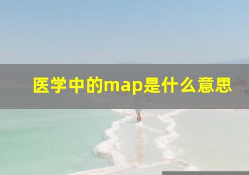 医学中的map是什么意思