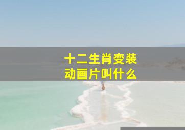 十二生肖变装动画片叫什么