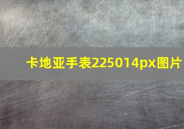 卡地亚手表225014px图片