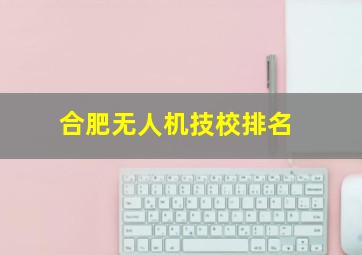 合肥无人机技校排名