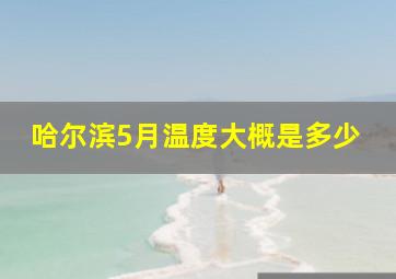 哈尔滨5月温度大概是多少