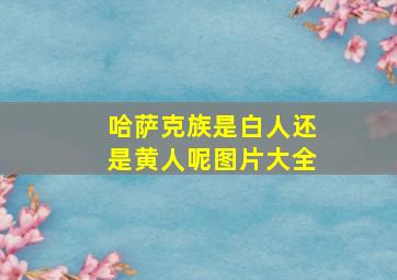 哈萨克族是白人还是黄人呢图片大全