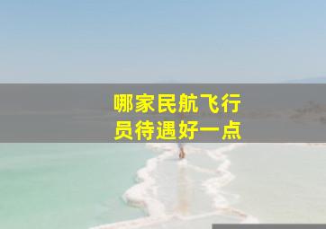 哪家民航飞行员待遇好一点