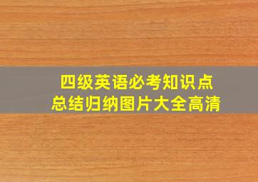 四级英语必考知识点总结归纳图片大全高清