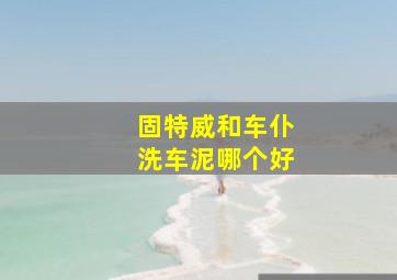 固特威和车仆洗车泥哪个好