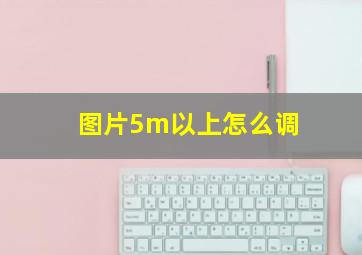 图片5m以上怎么调