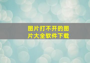 图片打不开的图片大全软件下载