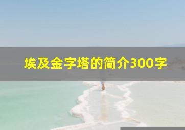 埃及金字塔的简介300字