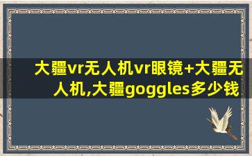 大疆vr无人机vr眼镜+大疆无人机,大疆goggles多少钱